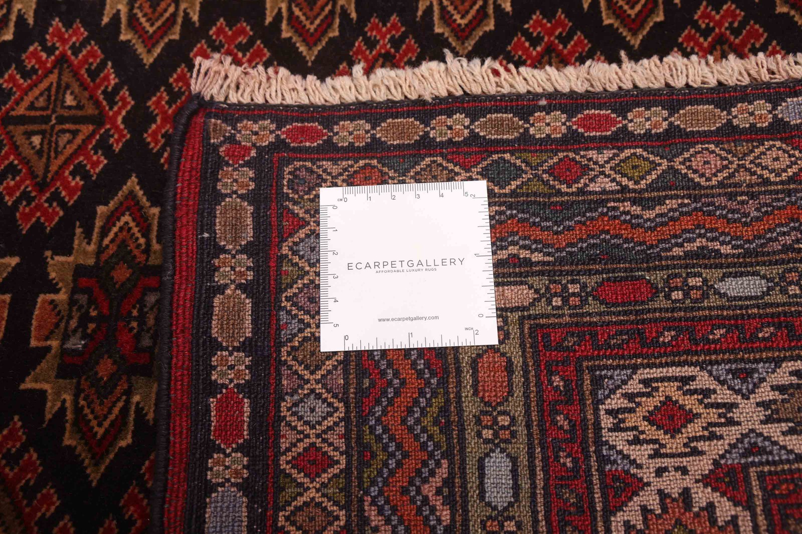 Vintage Traditional Hand-Knotted Area Rug 4’3″ x 5’2″ Oriental Wool Carpet