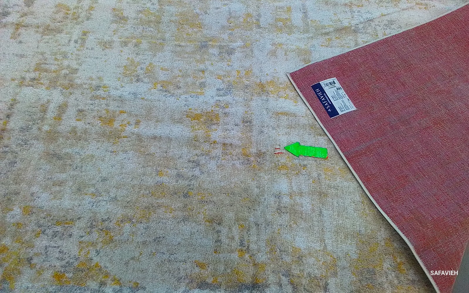 CREME / GOLD 11′-0″ x 15′-0″ Damaged Rug, Reduced Price 1172768402 ADR207A-1115
