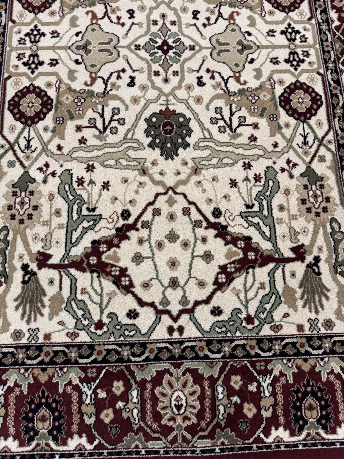 Karastan Palazzo Collection-Tuscan Hills 5’2×7’10 100% Wool area rug ::NEW::