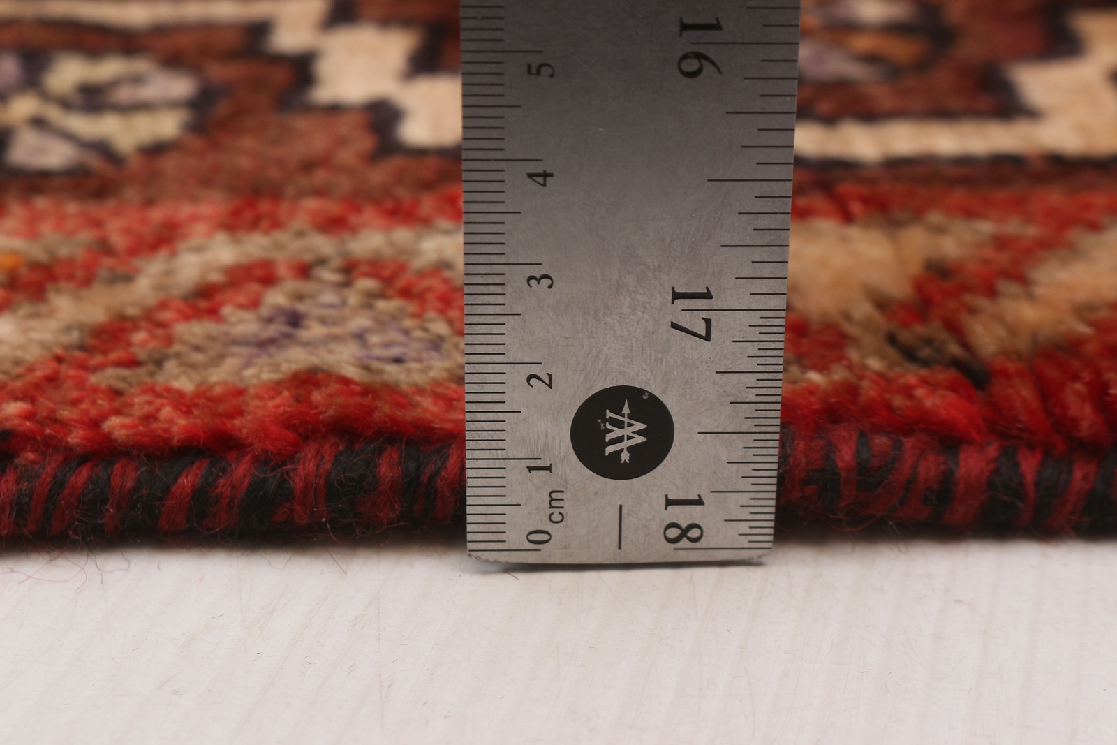 Vintage Hand-Knotted Area Rug 4’7″ x 6’7″ Traditional Oriental Wool Carpet