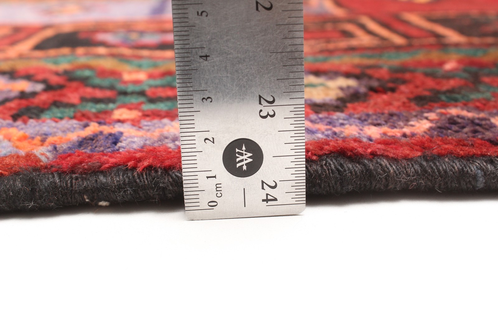Vintage Hand-Knotted Carpet 4’4″ x 6’6″ Traditional Oriental Wool Area Rug
