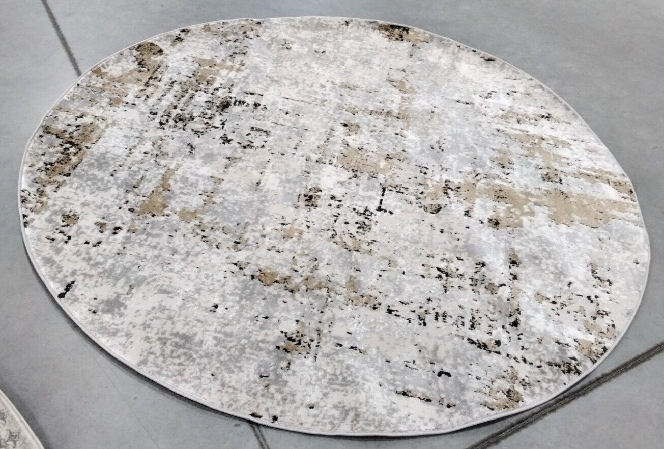 GOLD 6′-7″ X 6′-7″ Round Back Stain Rug, Reduced Price 1172729106 SHV723G-7R