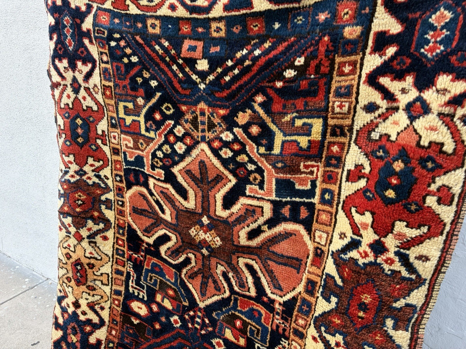 Auth: 19th C Zakatalla Rare Collectors Masterpiece 4×7.6 Dream Like ORGANIC