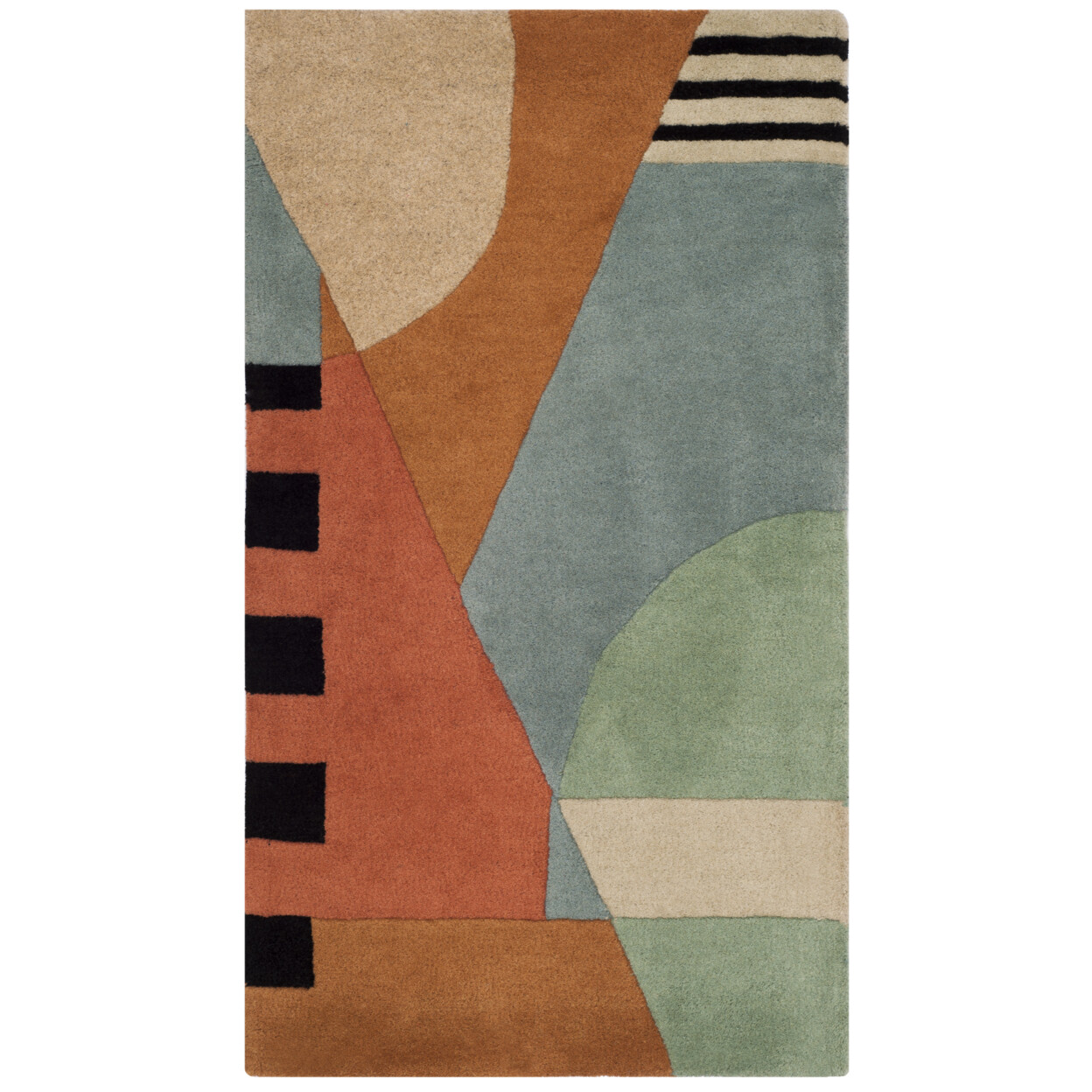 SAFAVIEH Rodeo Drive Collection RD863A Handmade Gold Rug