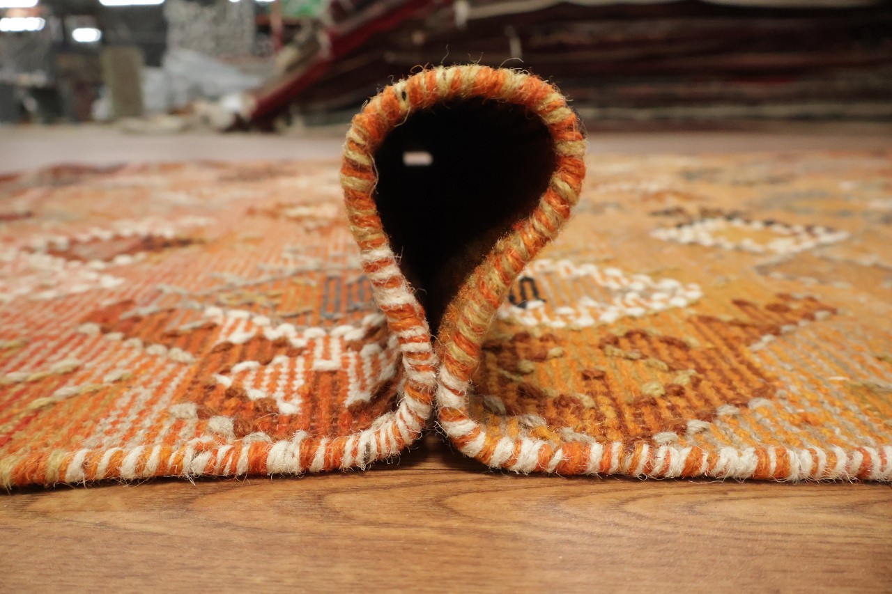 5×7 Bohemian Charm with Handwoven Earth-Tone Modern Area Rug
