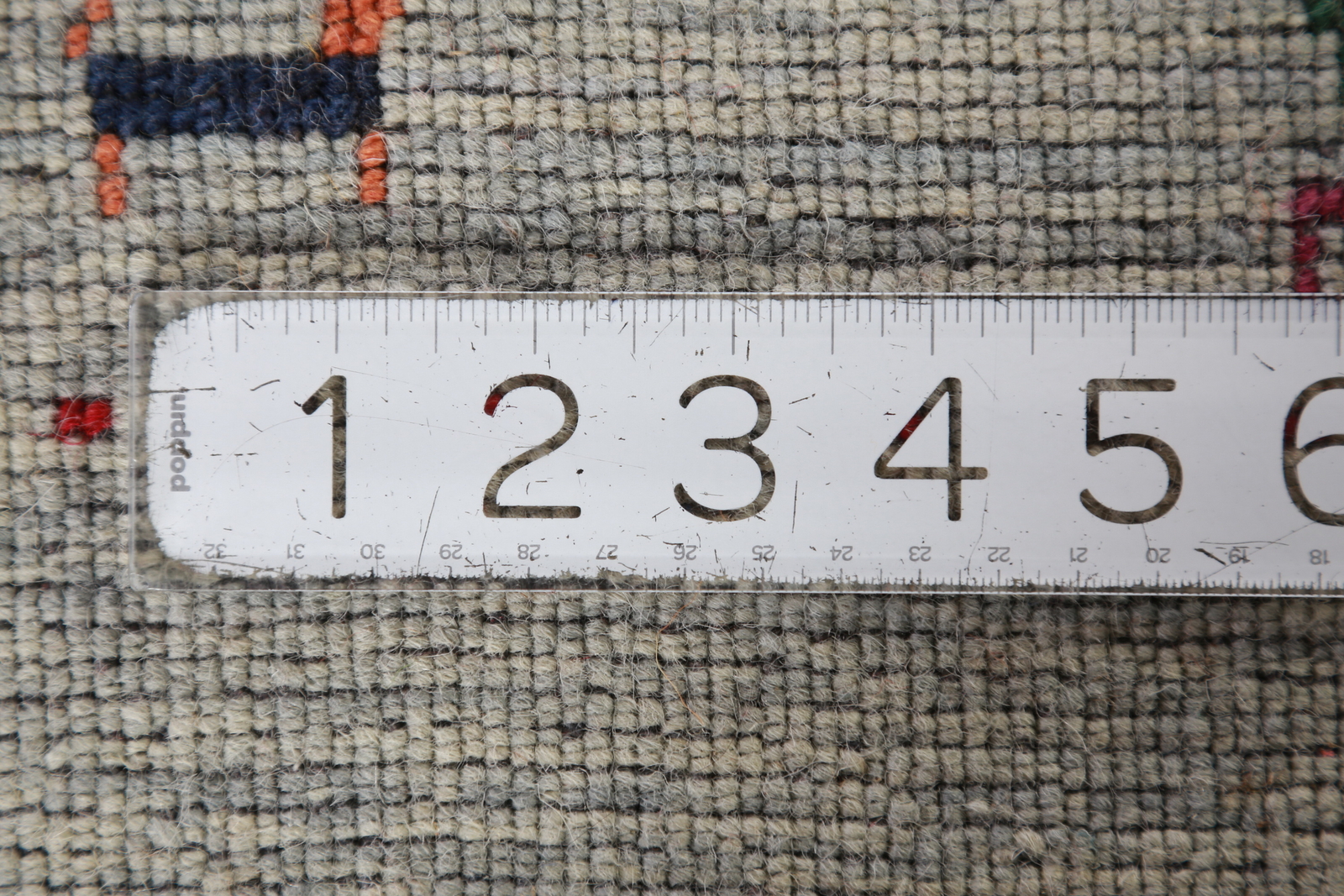 Tribal Handmade Wool Rug Gabbeh Green Carpet 3×6 ft.