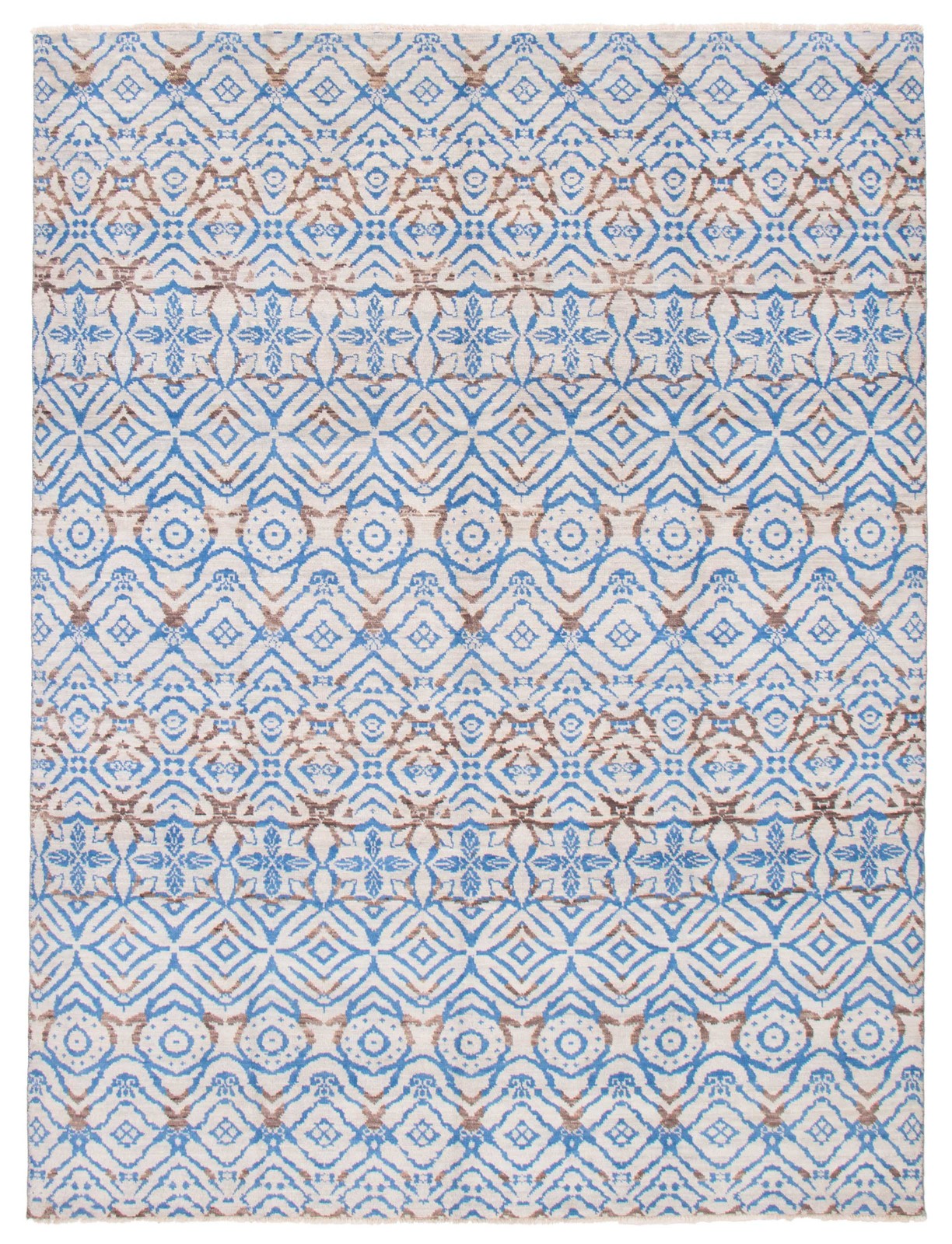 Traditional Hand-knotted Carpet 8’11” x 11’10” Wool Oriental Area Rug