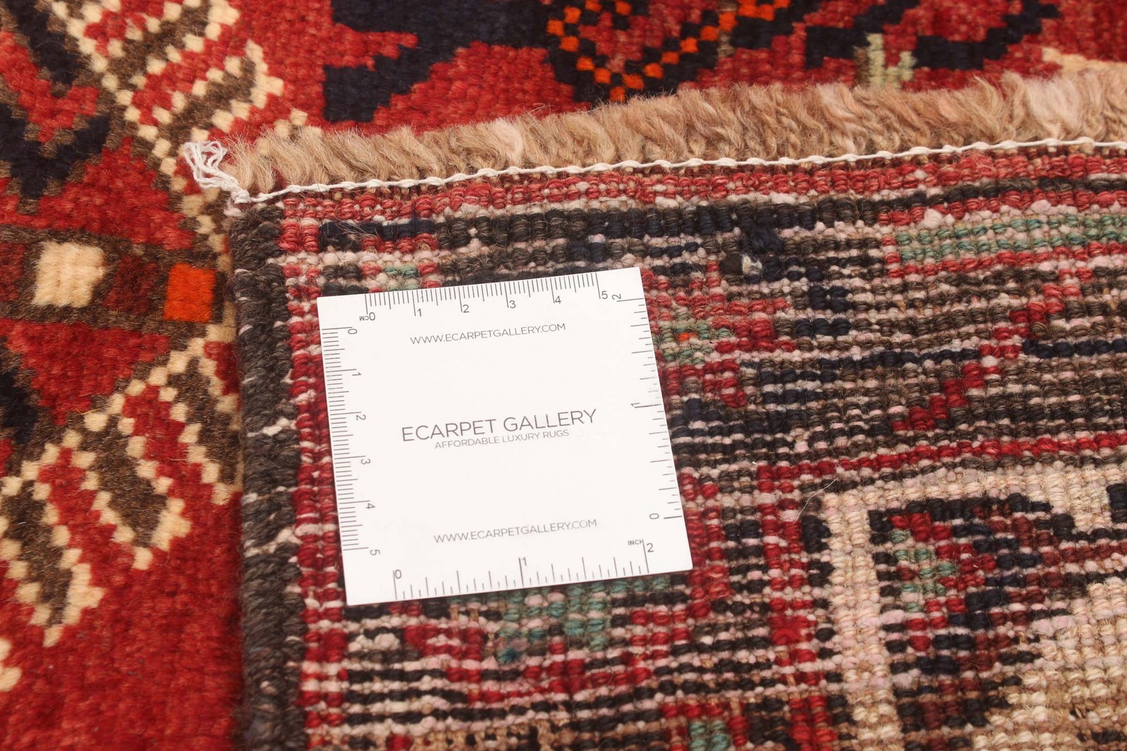 Vintage Hand-Knotted Area Rug 5’1″ x 9’6″ Traditional Oriental Wool Carpet