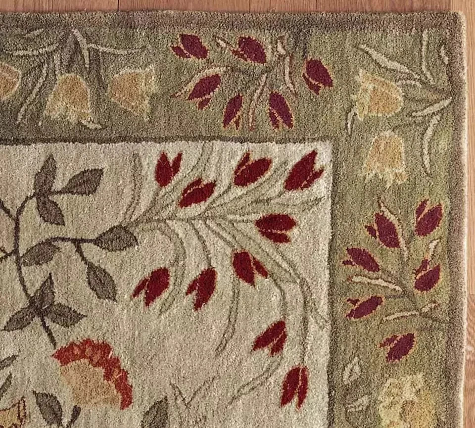 Multi Adeline Hand tufted floral wool area rug for home New home gift Home 8×10|