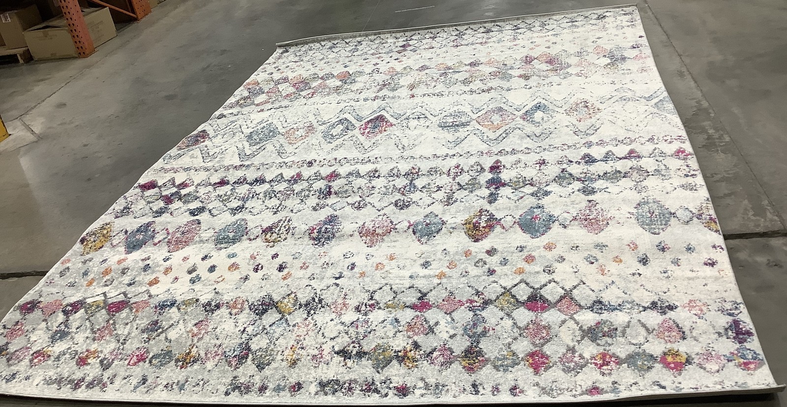 GREY / PURPLE 9′-0″ x 12′-0″ Back Stain Rug, Reduced Price 1172685510 MAD798J-9