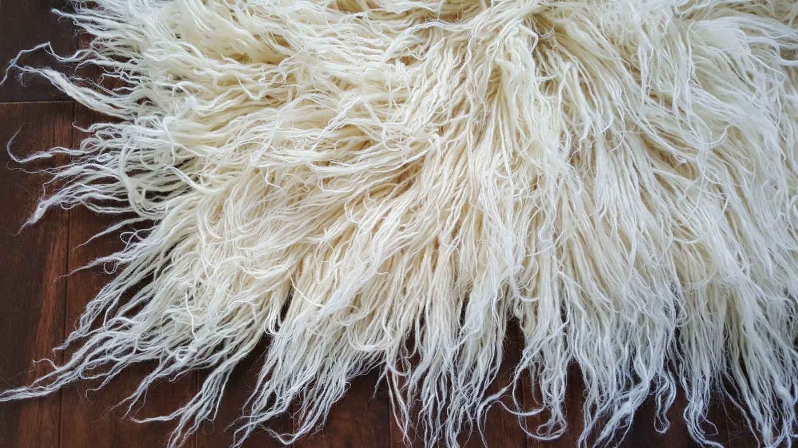 UNRULY AND GEORGEOUS LONG PILE FLOKATI RUG | SPECTACULAR 6” PILE | WOOL AREA RUG