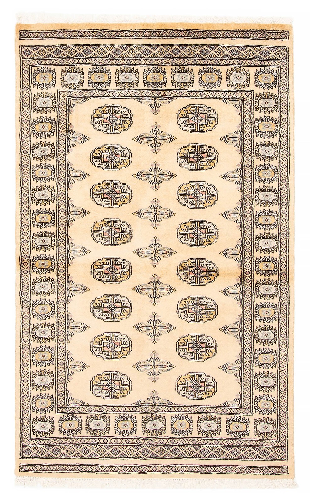 Traditional Hand-knotted Wool Oriental Carpet 3’1″ x 5’2″ Area Rug