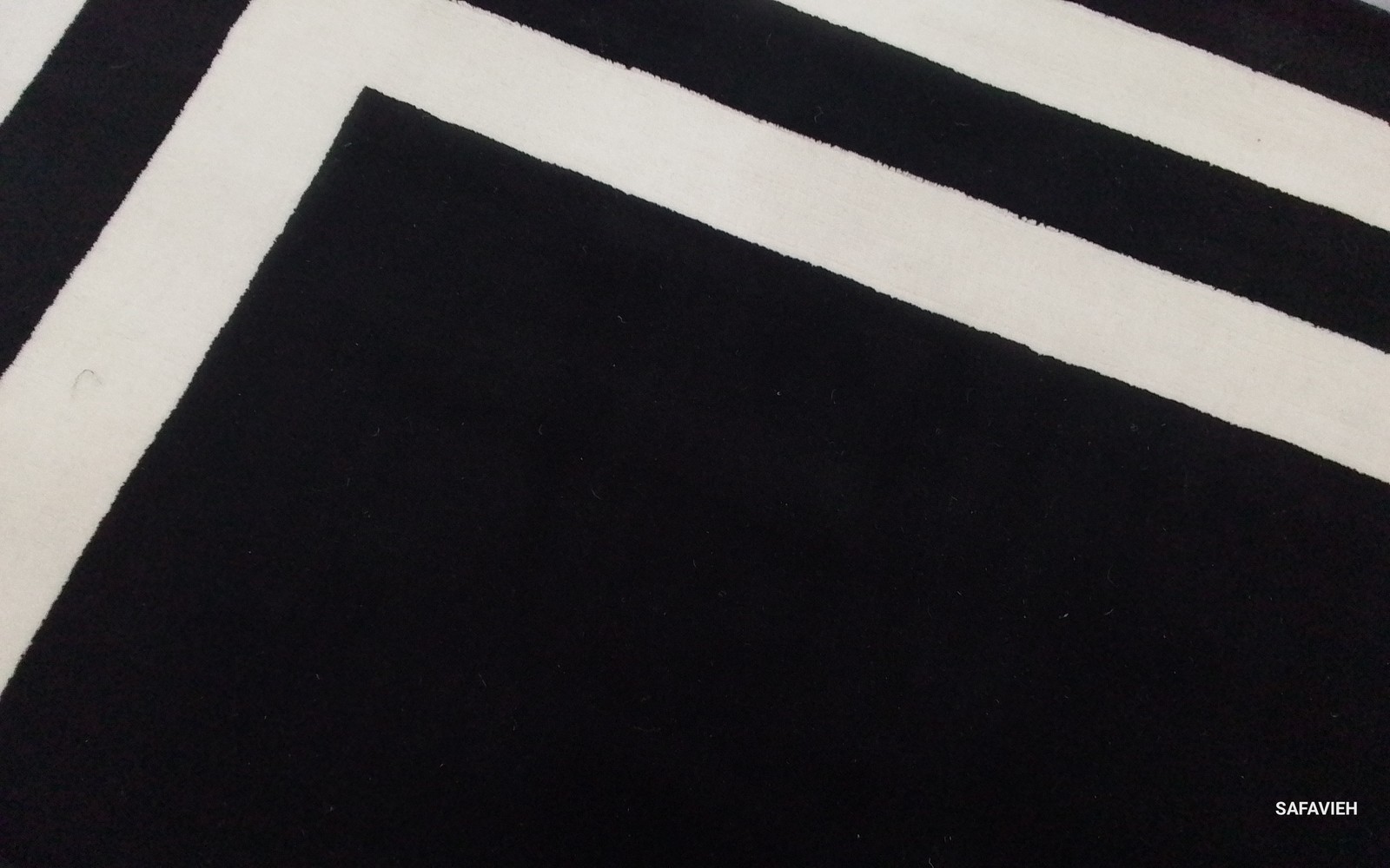 JET BLACK 8′-0″ x 10′-0″ Back Stain Rug, Reduced Price 1172792993 RLR4151A-8