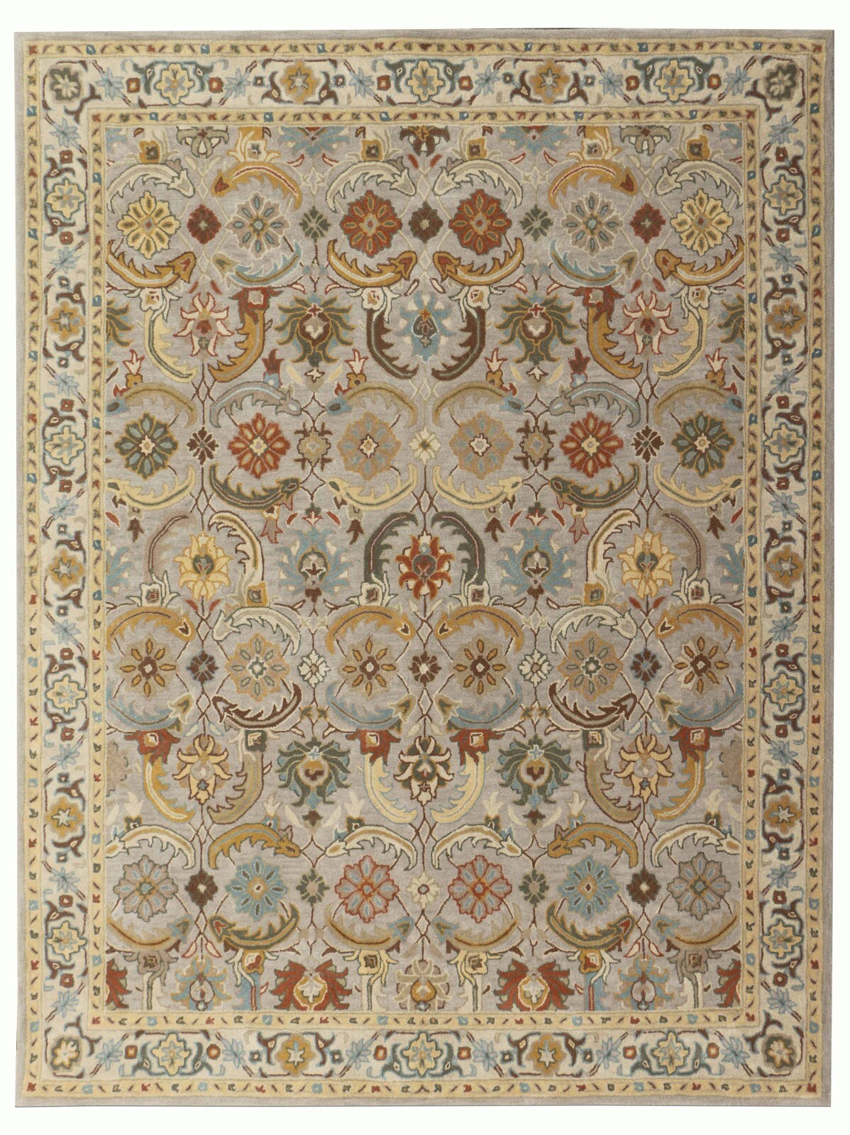 Eva Sage Hand- Tufted Wool Traditional Rug & Carpet (No Additional Fees)