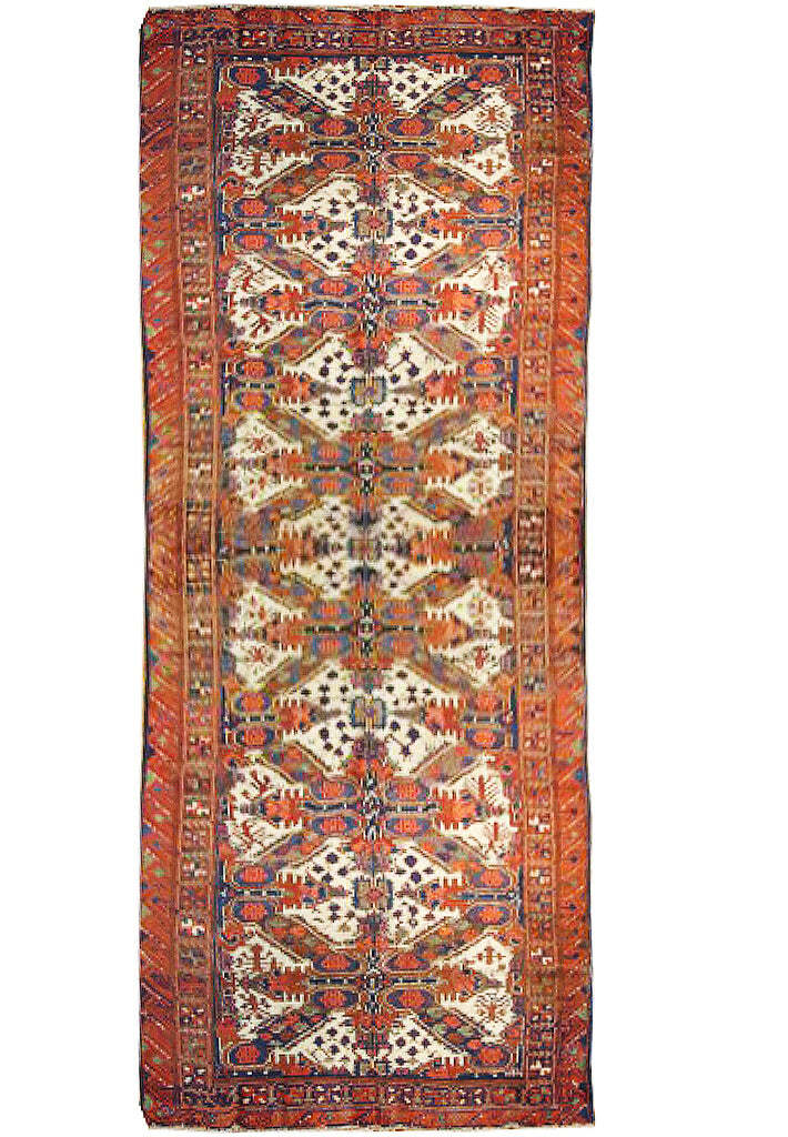 5×12 Authentic Handmade Old Oriental Shirvan Rug PIX-8879