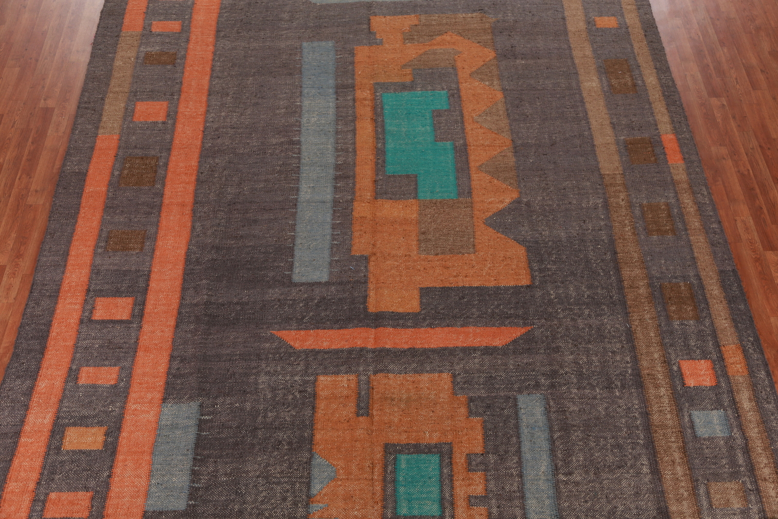 Flatweave Reversible Tribal Kilim Kelim Large Rugs Handwoven Turkish 11×14 ft