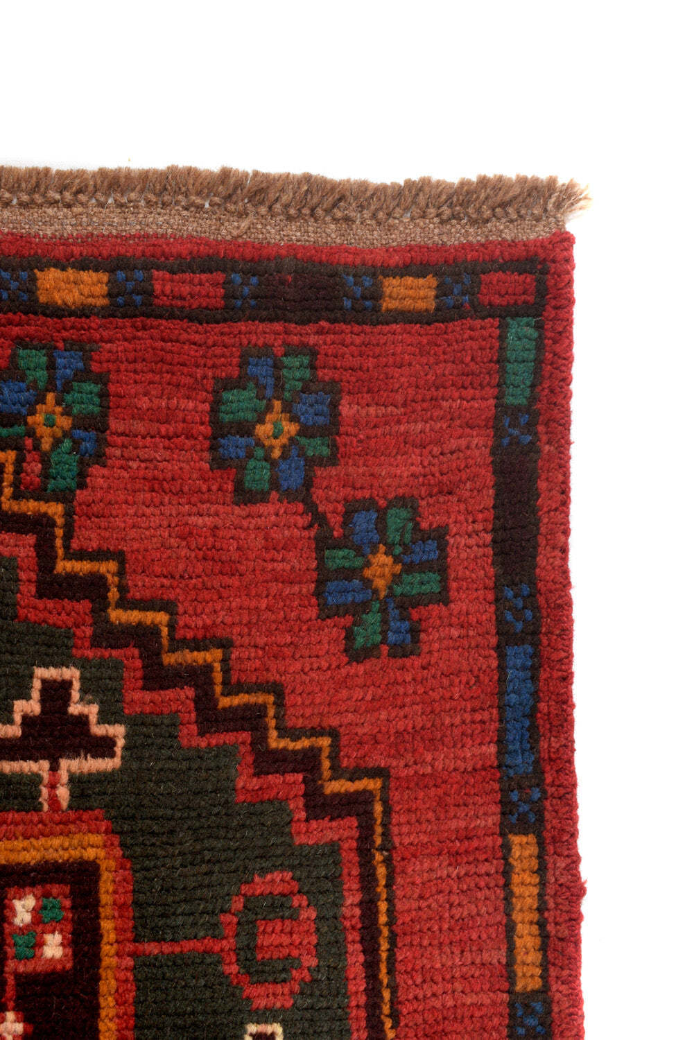 3×10 Wool Handmade Afghan Runner Tribal # P1296