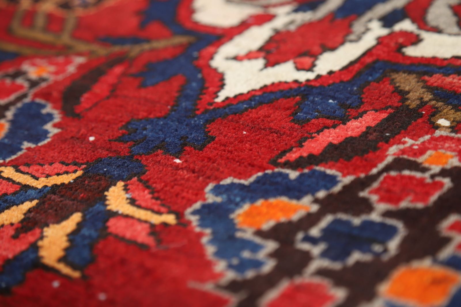 Traditional Floral Wool Hand-knotted Bakhtiari Area Rug Living Room Carpet 7×11