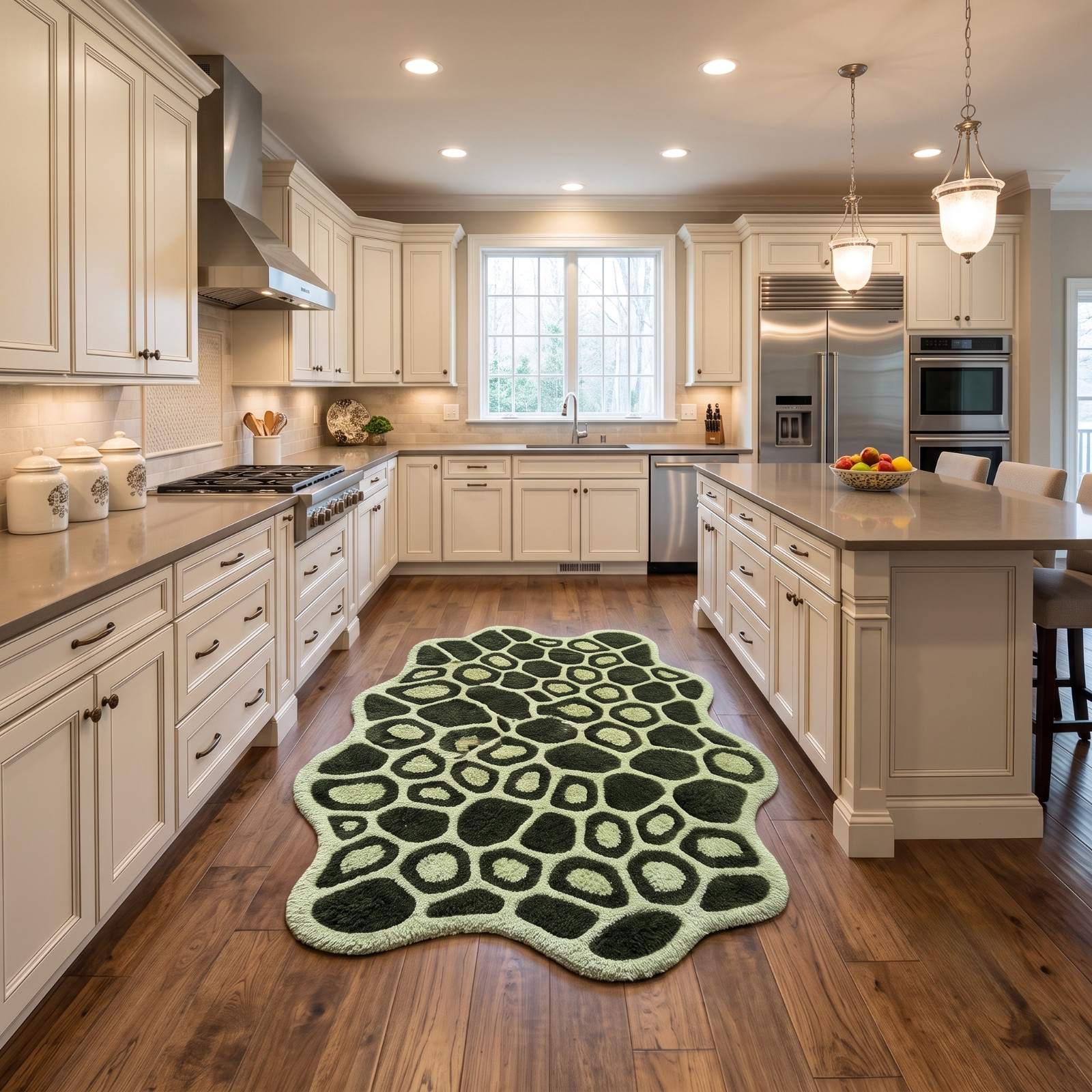 8×10 Hand Tufted Wool Area Rug Handmade Modern Designer Carpet Living Room