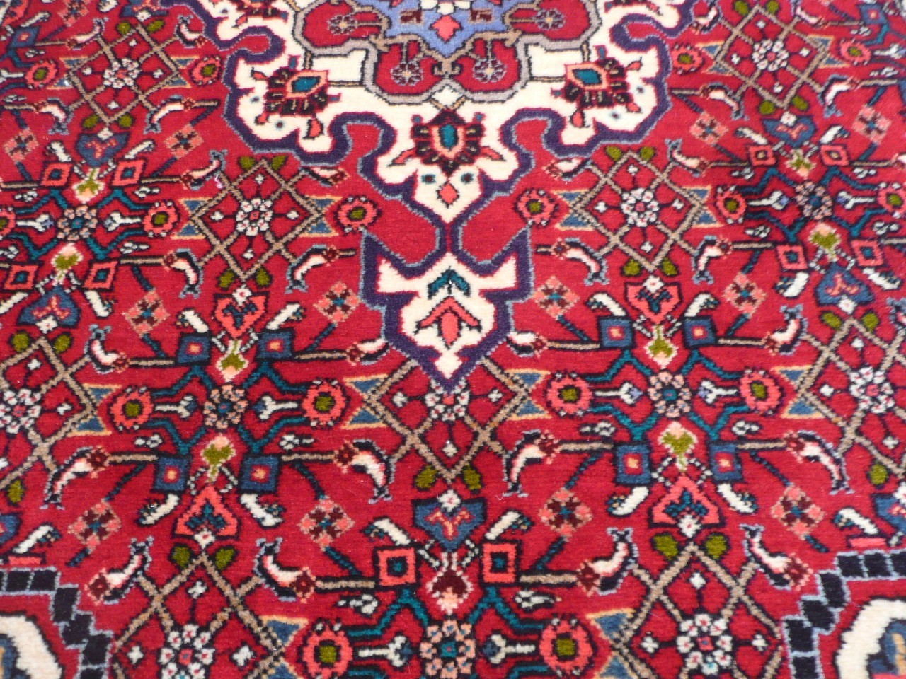 3’4 x 5’4 Hand Knotted Red Fine Bidjar Oriental Rug G807