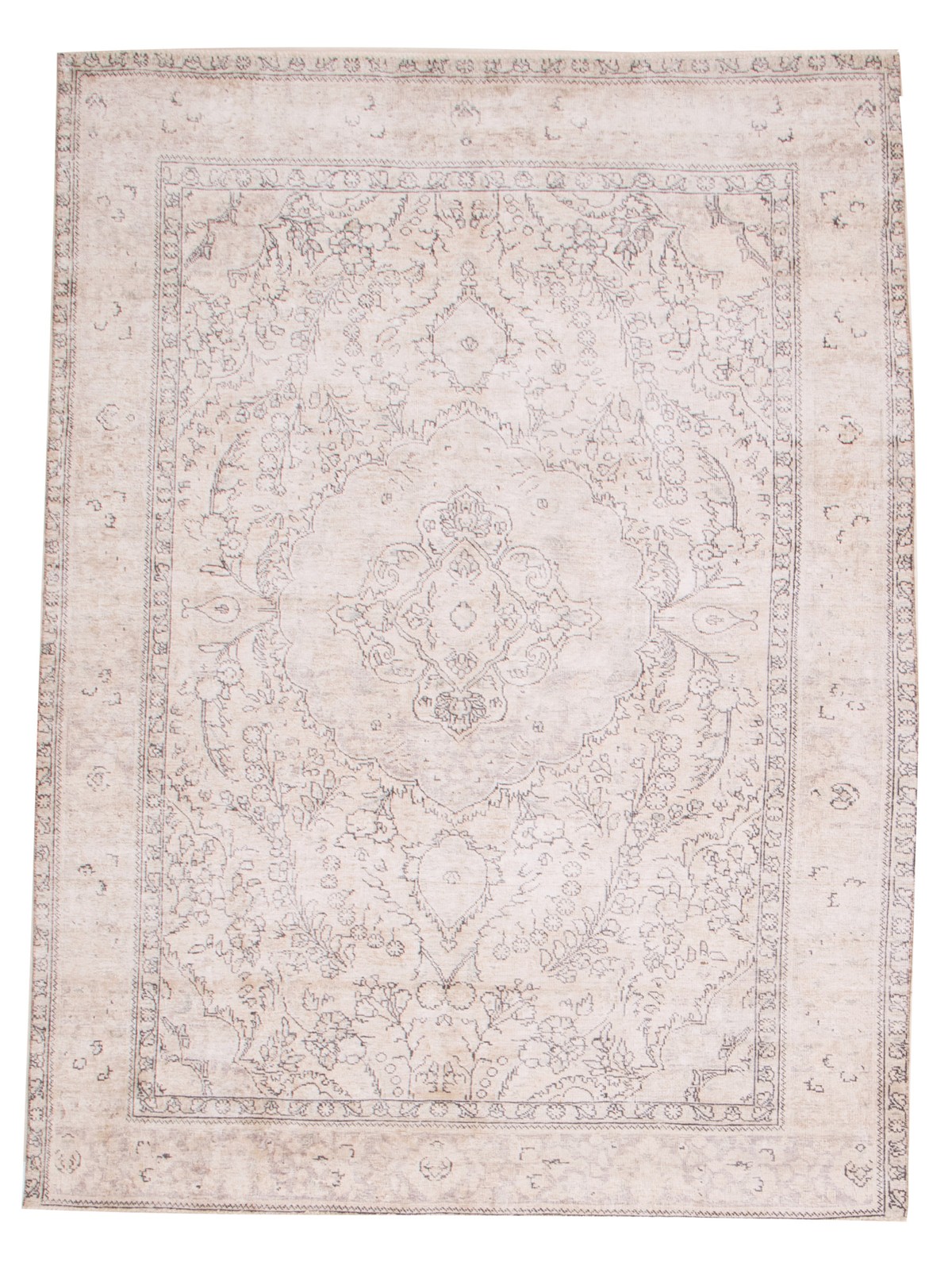 Traditional Vintage Hand-Knotted Area Rug 6’9″ x 9’0″ Oriental Wool Carpet