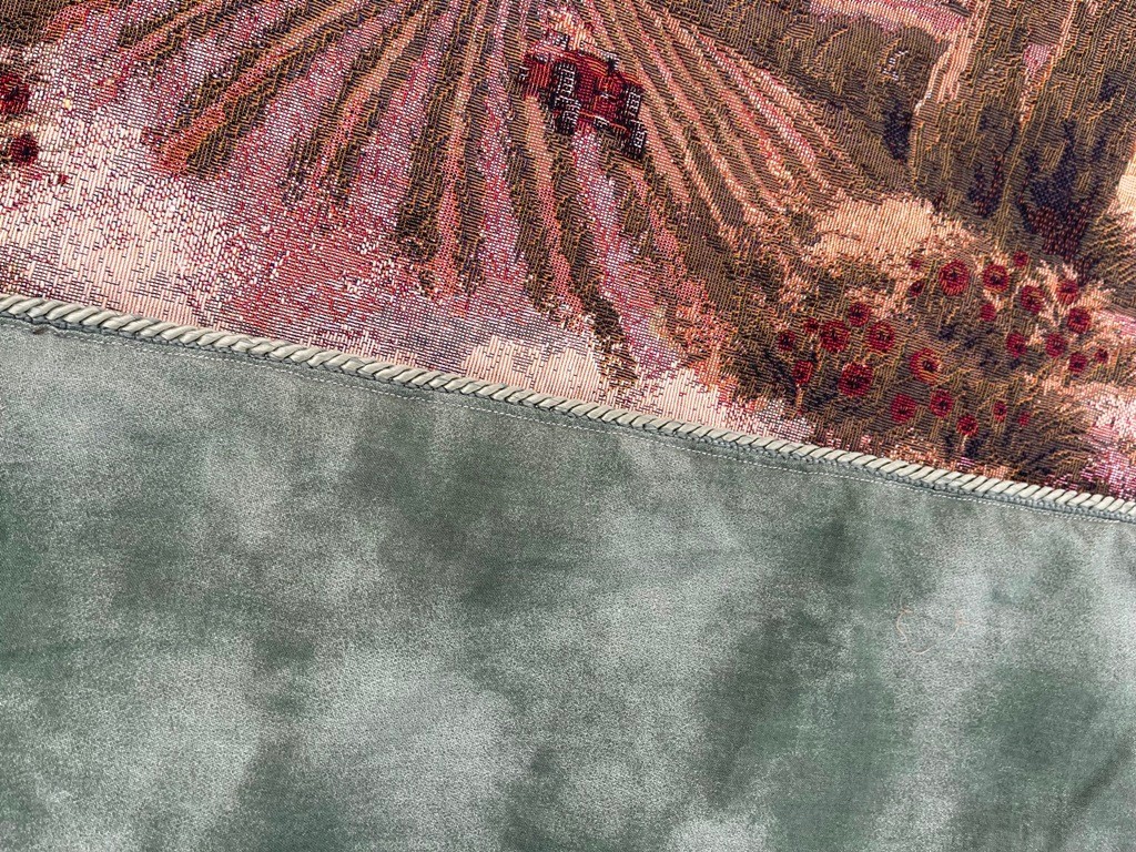 Vintage Pictorial Field View Tapestry Wall Decor Tapestry Home Decor 4x5ft