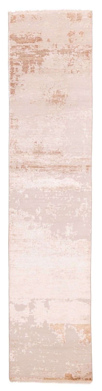 Hand-knotted Area Rug 2’5″ x 11’6″ Traditional Wool/Silk Oriental Carpet