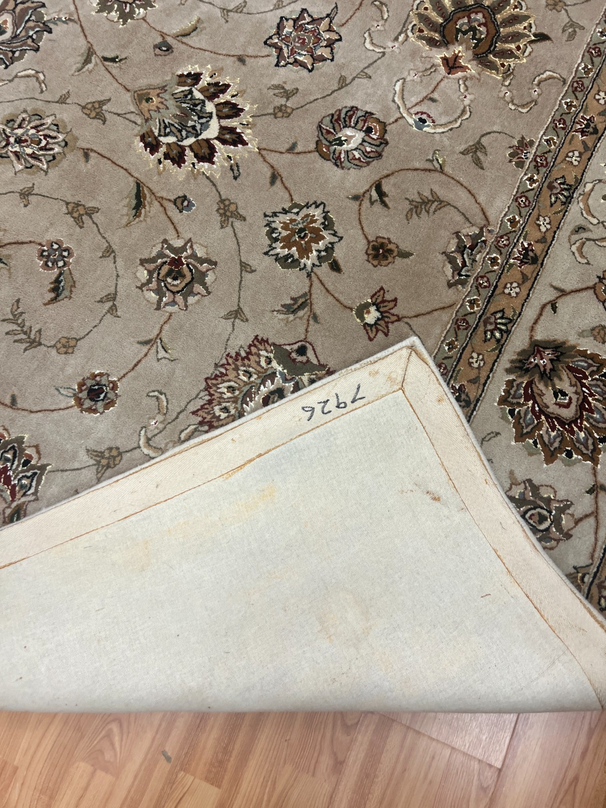8’6″ x 11’6″ Chinese Tab riz Oriental Rug – Full Pile – Hand Made – 100% Wool