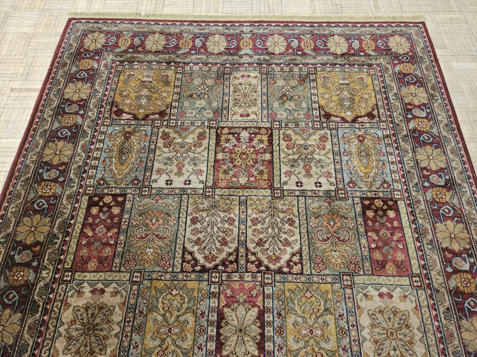 6×9 KARASTAN ANTIQUE LEGENDS BAKHTIYARI 2200 – 202 100% WOOL RUG EXCELLENT