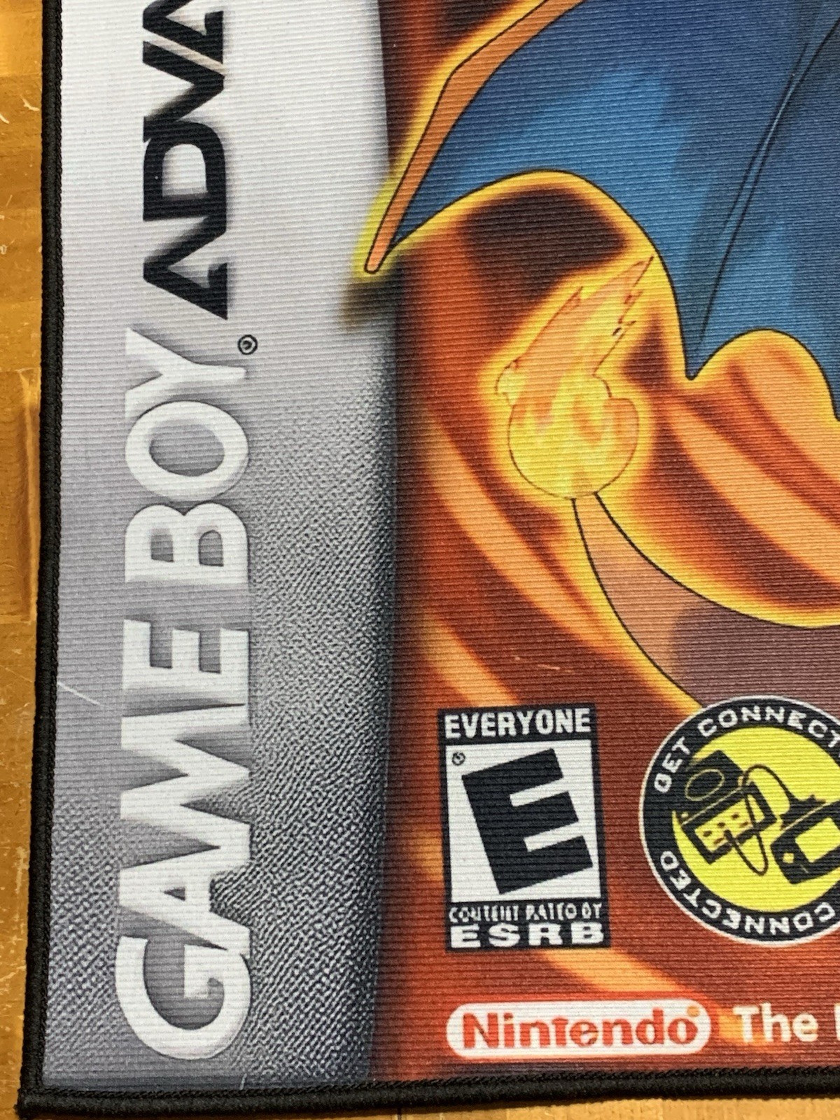 Gameboy Advance Charizard Mat Rug Limited Edition Pokemon Fire Red Version 24×24