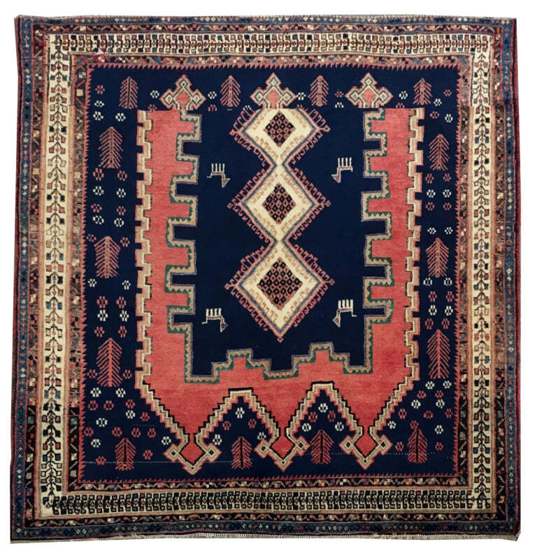 5′ x 5′ Perssiaan Sirjan SQUARE Rug #B-81727