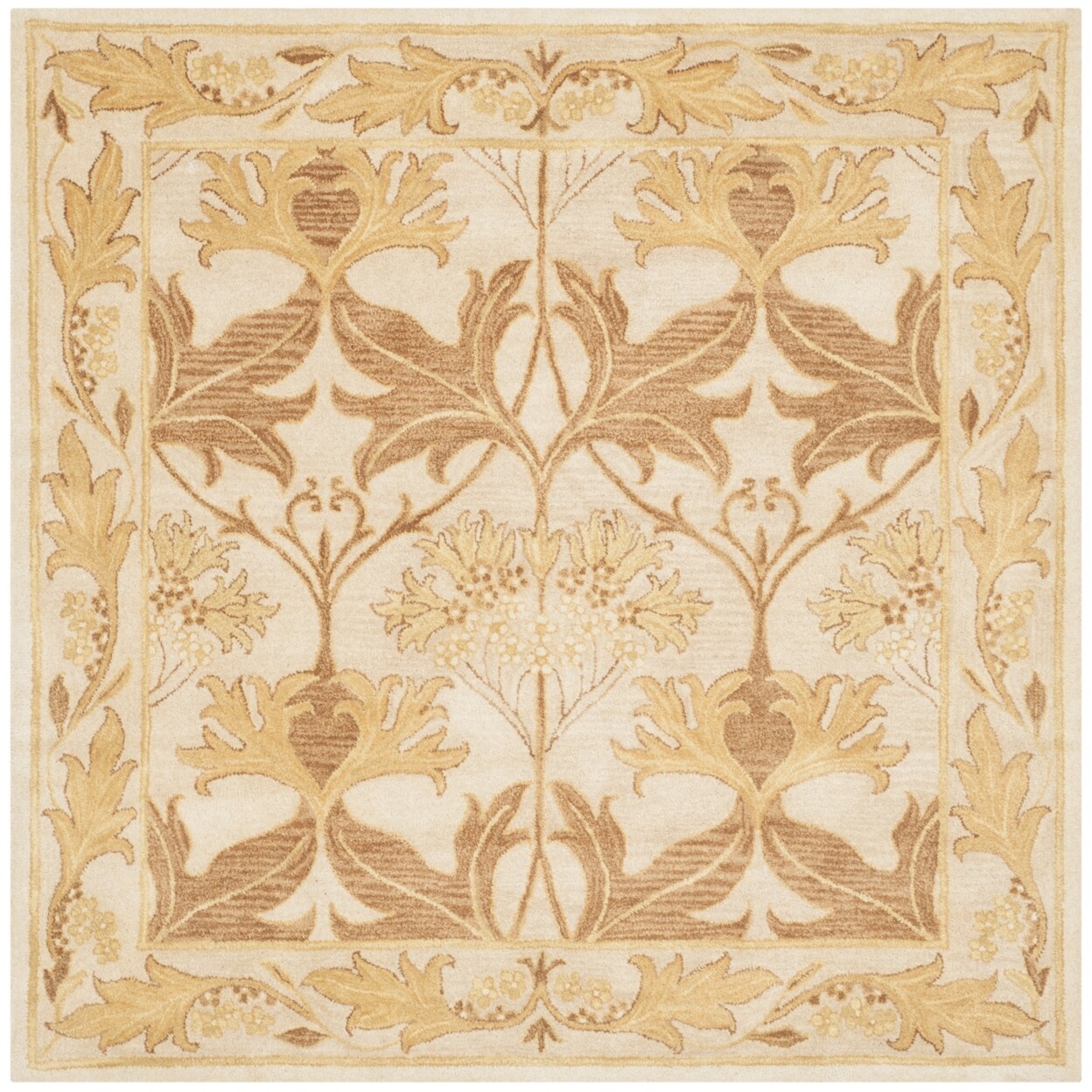 SAFAVIEH Antiquity AT841B Handmade Beige / Gold Rug