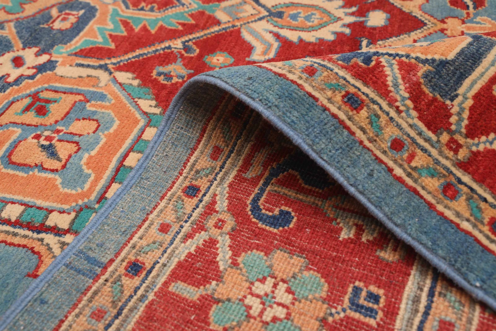 Traditional Hand Knotted Oriental Area Rug 6’5″ x 9’9″ Wool Carpet