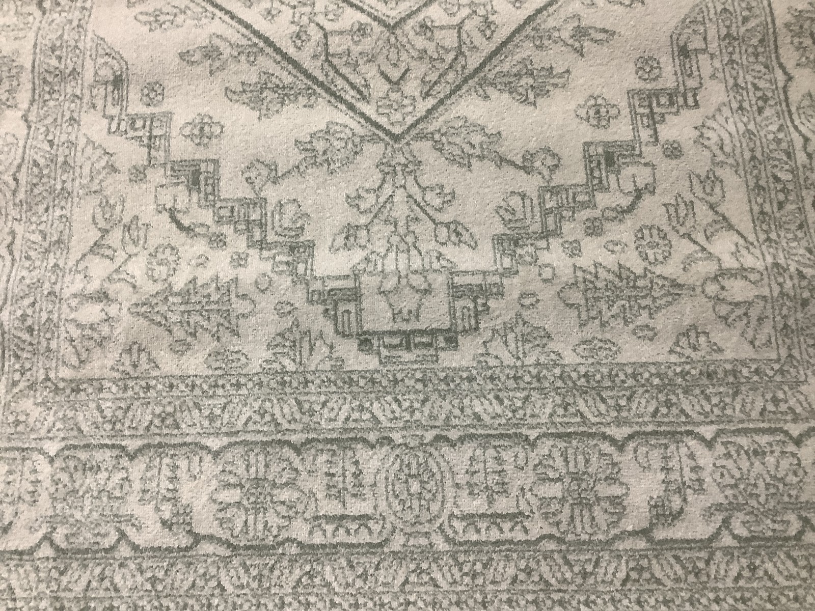 SAGE / IVORY 6′-0″ x 9′-0″ Back Stain Rug, Reduced Price 1172683428 ADR108W-6