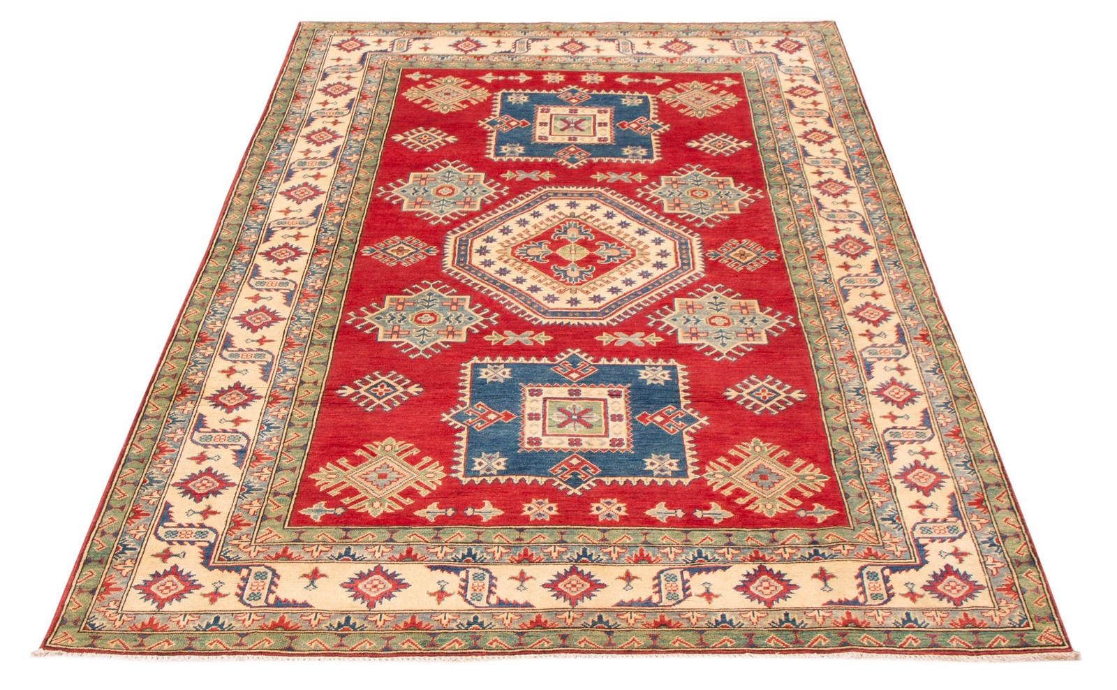 6’6″ x 9’10” Hand Knotted Oriental Carpet Traditional Wool Area Rug