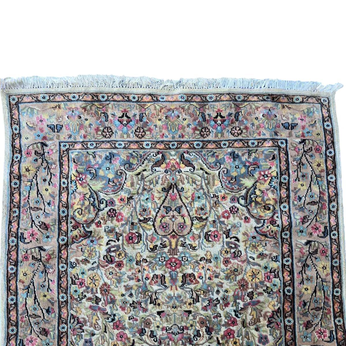 Area Rug Tree of life Jungle Birds Indoor Wool Silk Hand Knotted Carpet (6 x 4)’