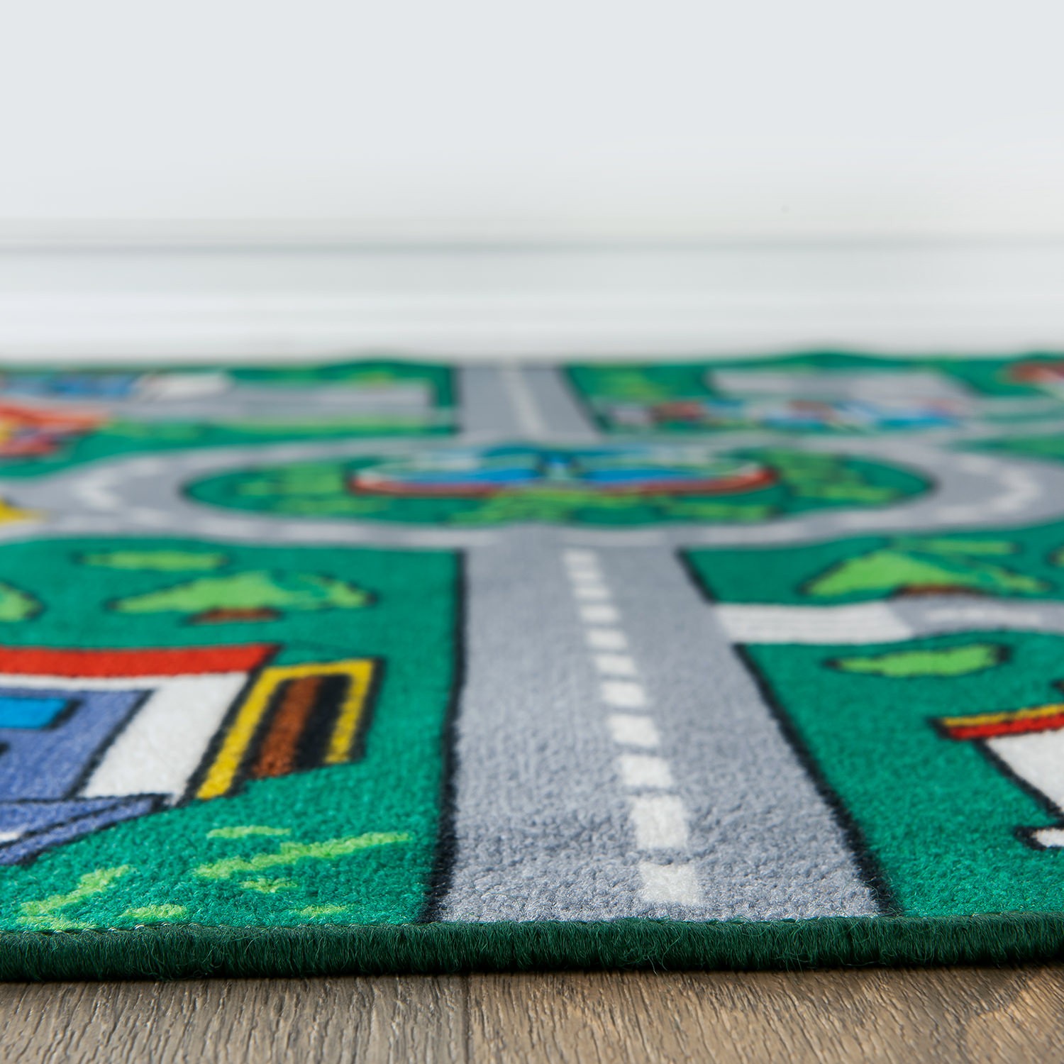Kids Rugs Kids Playmat Road Traffic Educational Non Slip Childrens Rugs 6’6″x9′