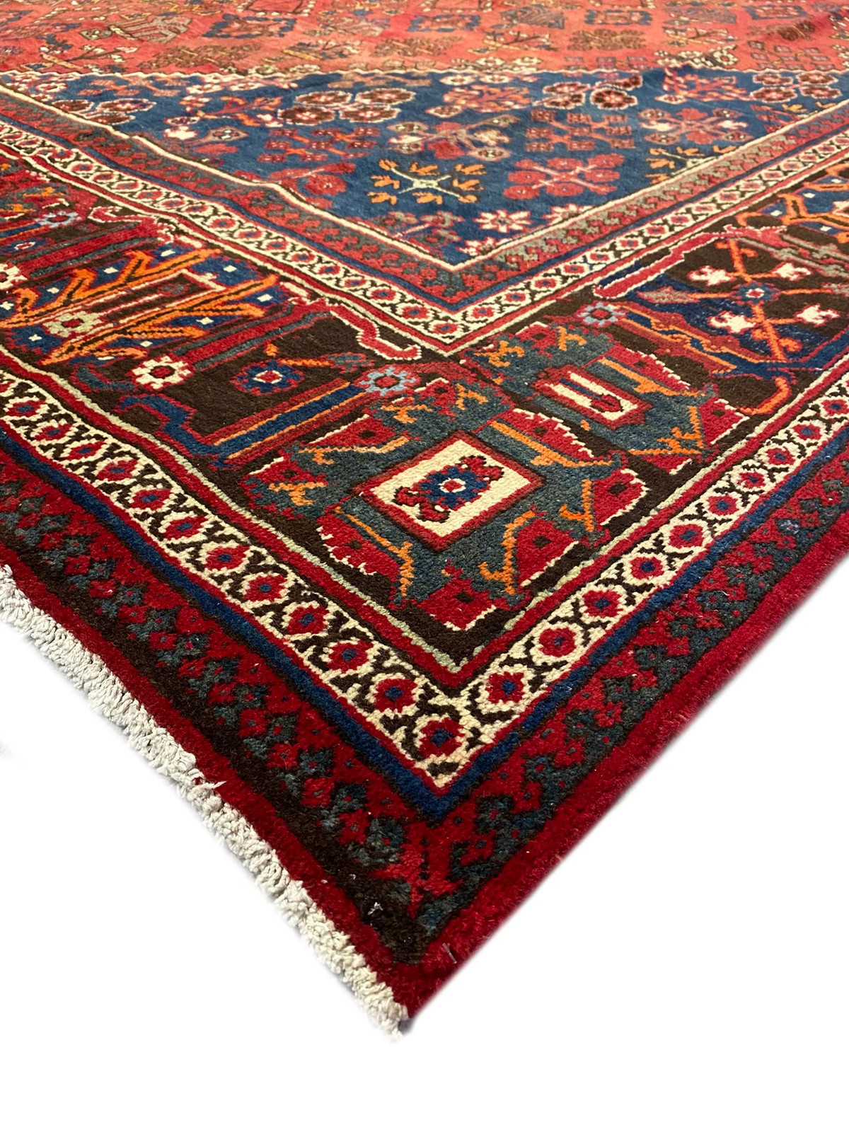 10 x 13.6 Geometric Traditional Irran Perrsian Joshagaan Rug #F-6985