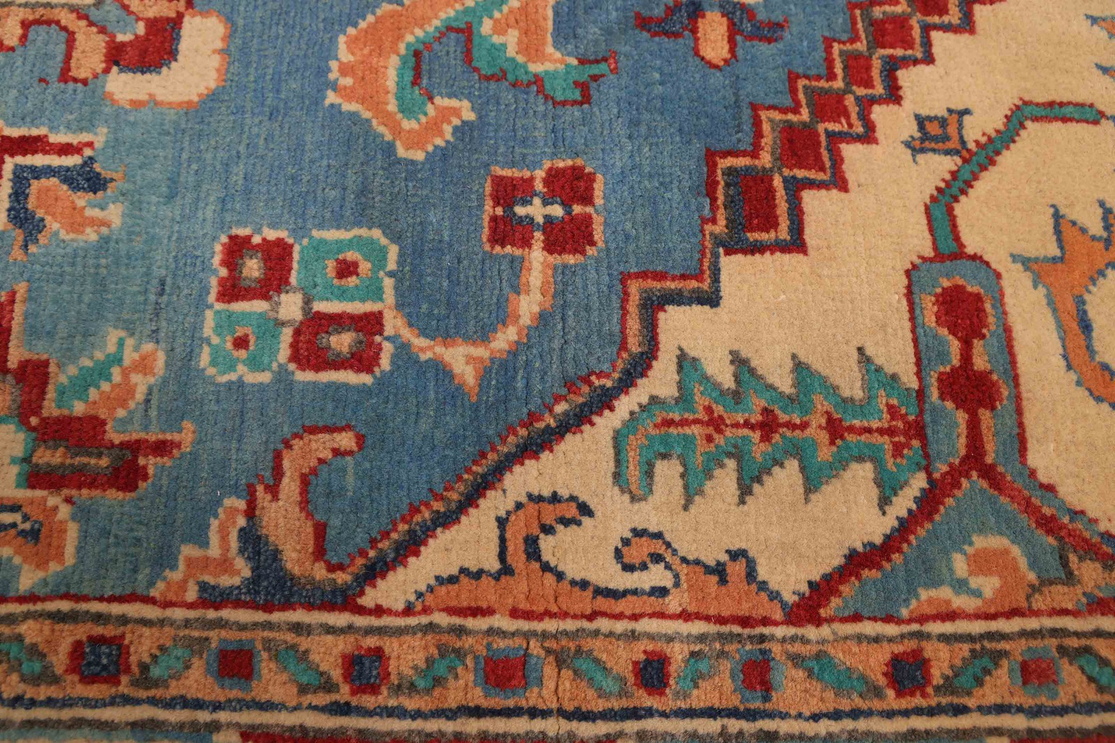 Traditional Hand Knotted Oriental Area Rug 6’5″ x 9’9″ Wool Carpet