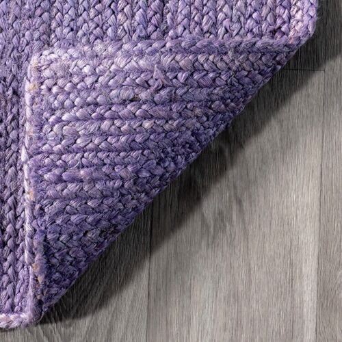 Area Rugs 100% jute braided handmade rug carpet Rustic Look Modern Floor Mat