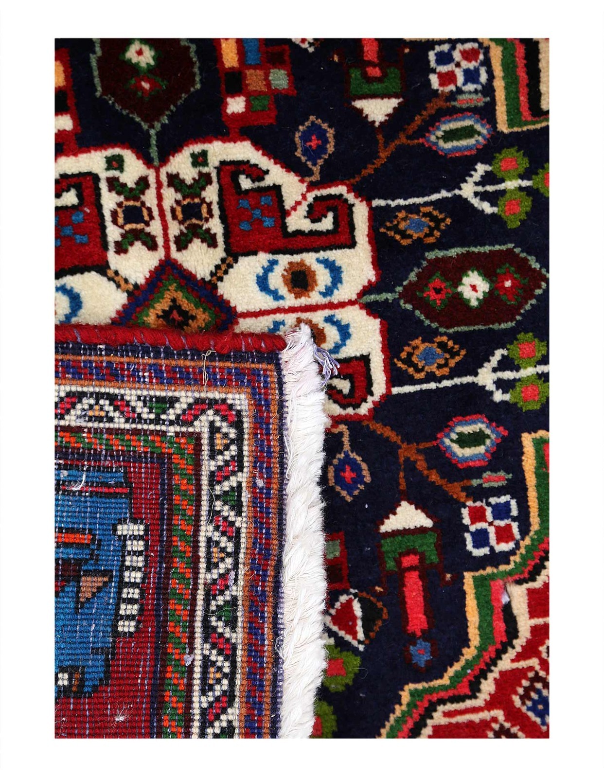 Red Color Fine Hand knotted square Wool Rug 2’1” X 2’2”