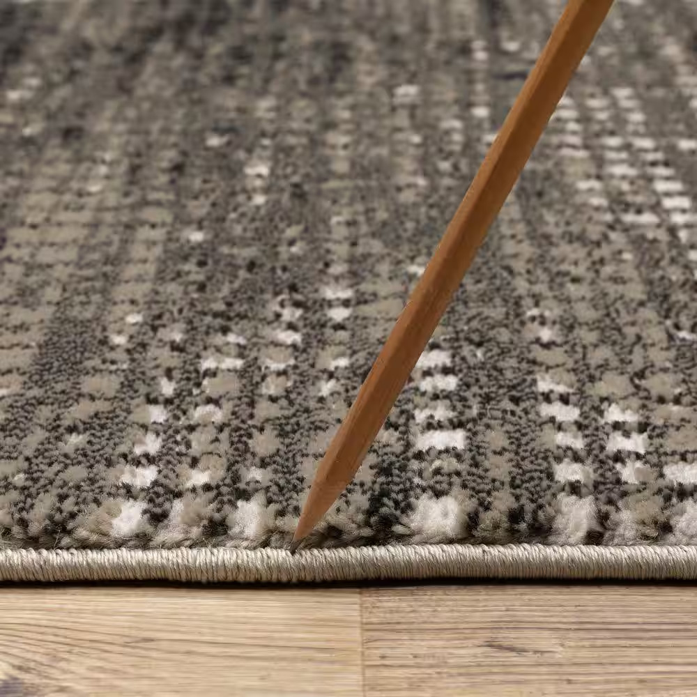 Home Decorators Collection Paramount Gray 7 Ft. X 10 Ft. Geometric Area Rug