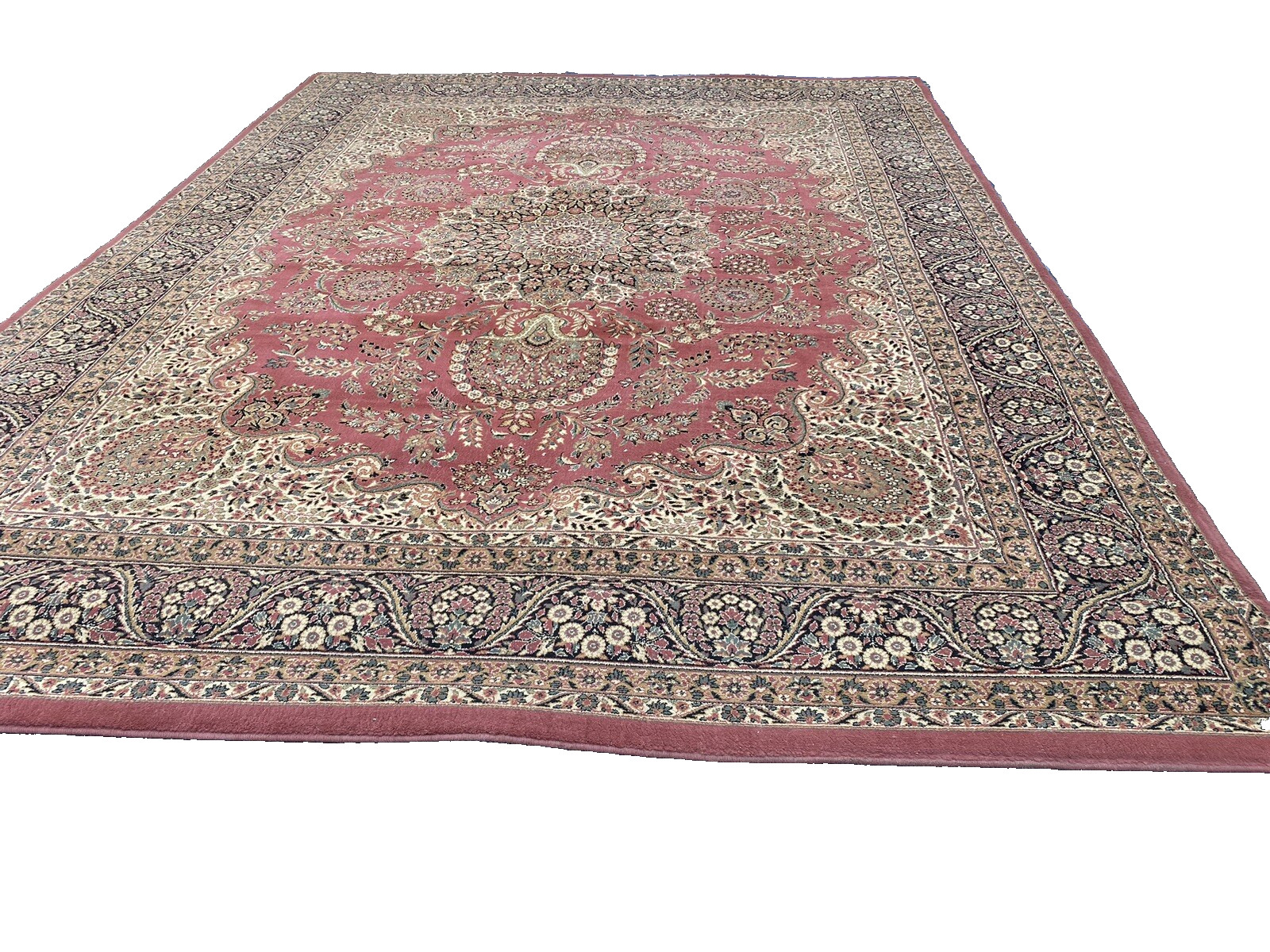 RUG 24: Machine Made SETAREH KAVIR Oriental Rug 10′ x 13′ 4″