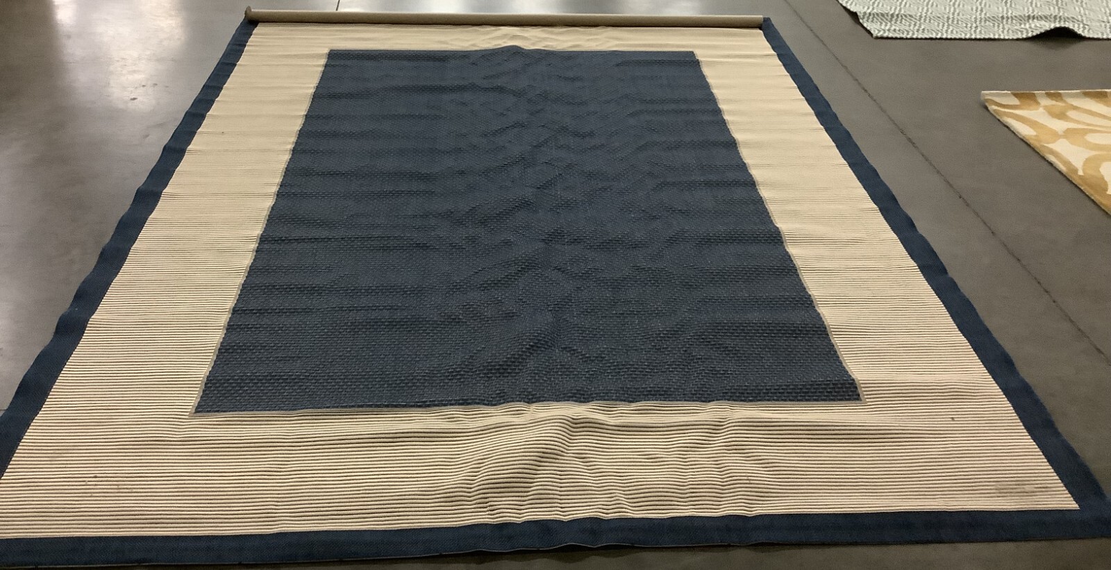 NAVY / BEIGE 8′ X 10′ Flaw in Rug, Reduced Price 1172665363 CY7987-25821-810
