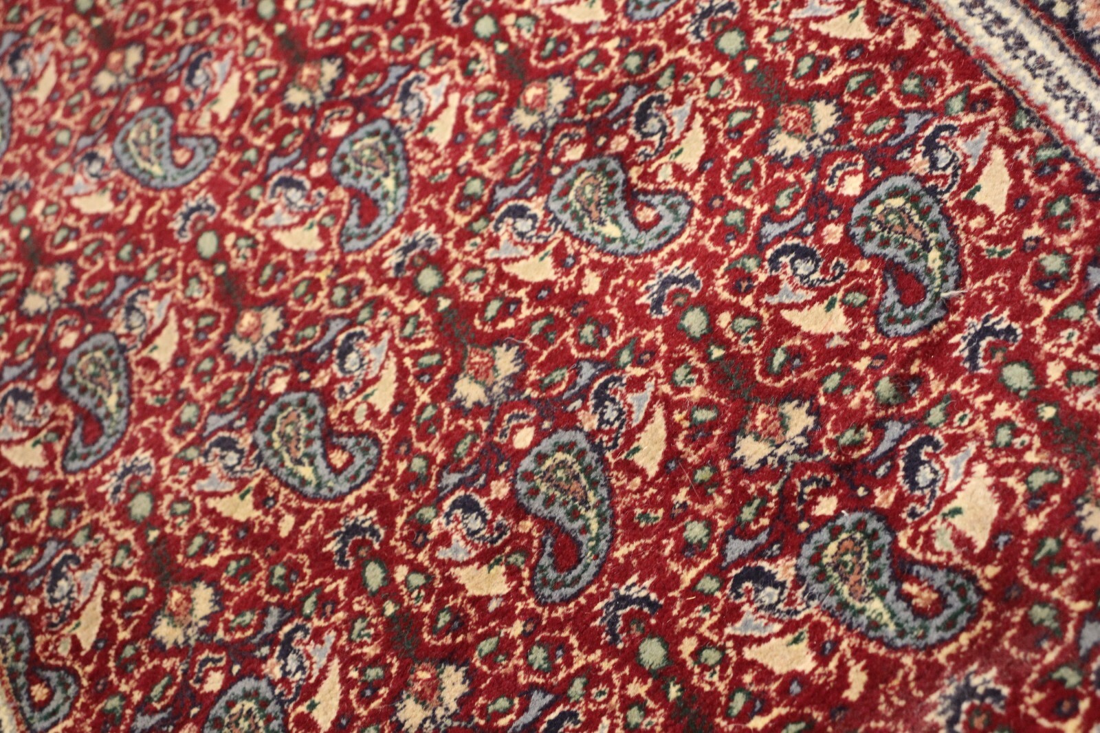 Fine Sino Tabrizz | 2’7″ x 7’3″ Hand-Knotted Runner Rug | 100% Wool | 200+ KPSI