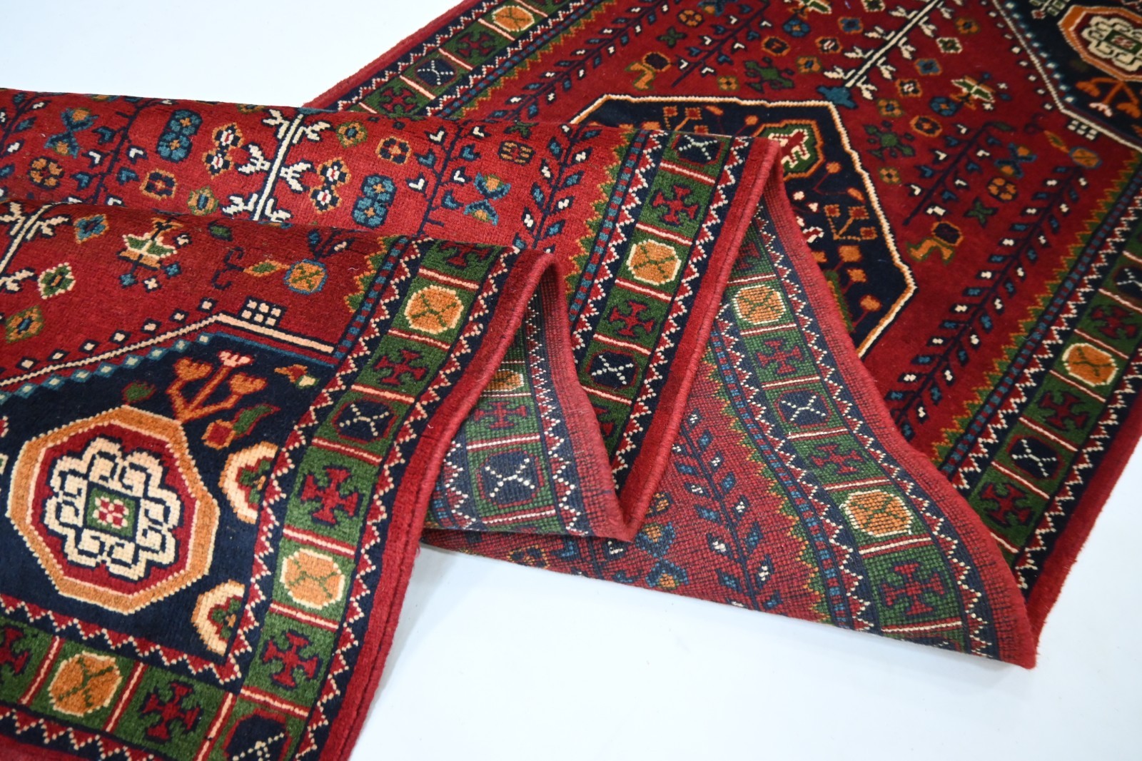 2’9 x 9’10 ft Antique Handmade 100% Wool Caucasian Runner Rug 3×10 Kitchen Rug