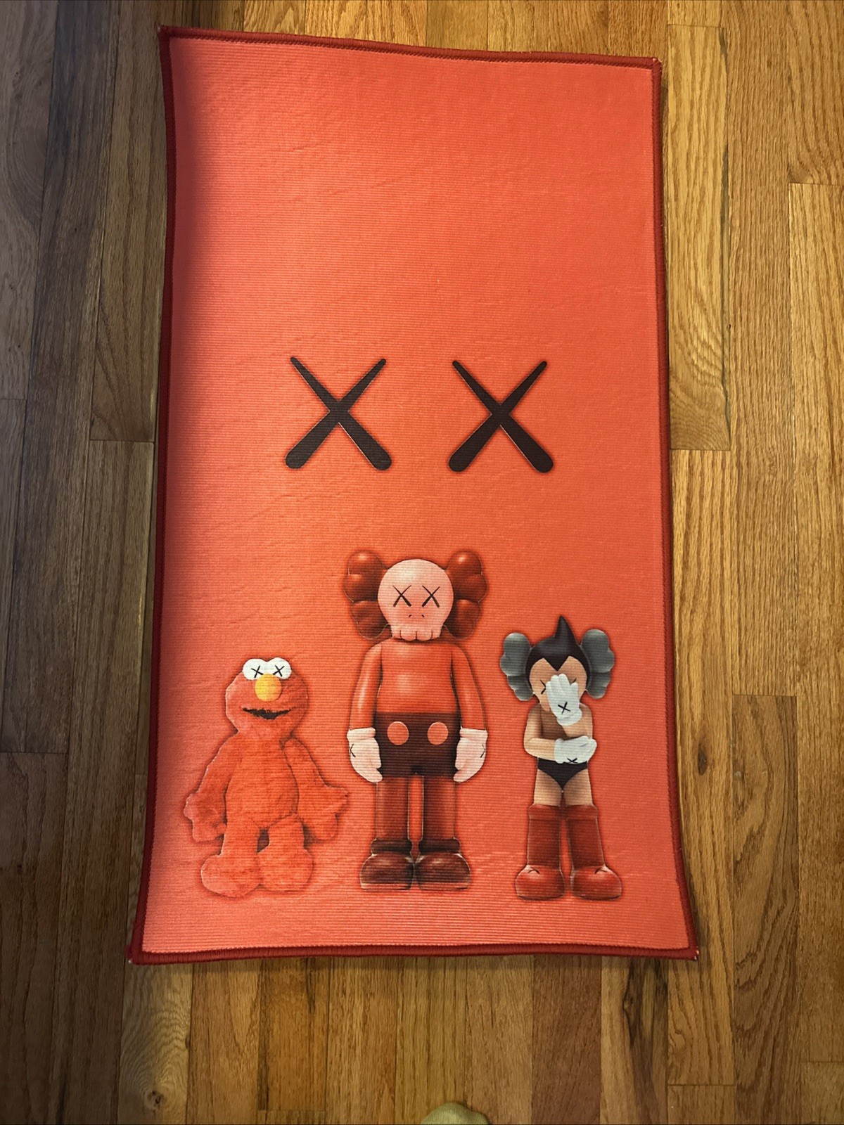 Kaws Elmo Rug