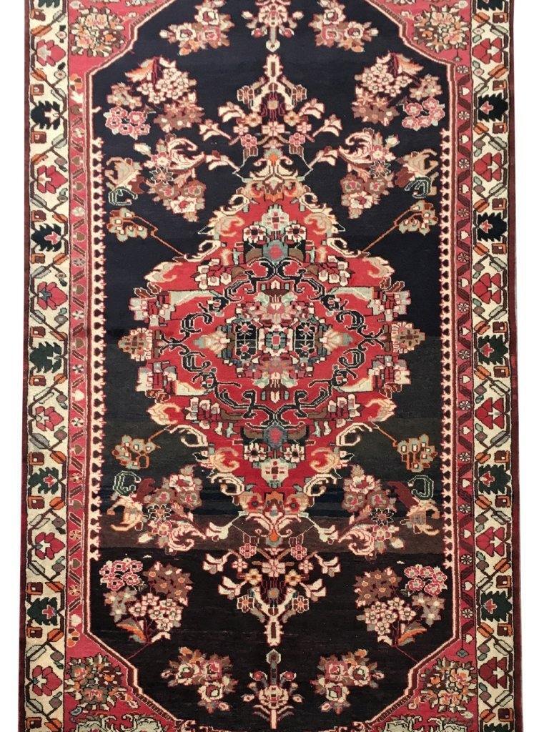5×10′ Dull Red Traditional Hamaadan Rug 81797