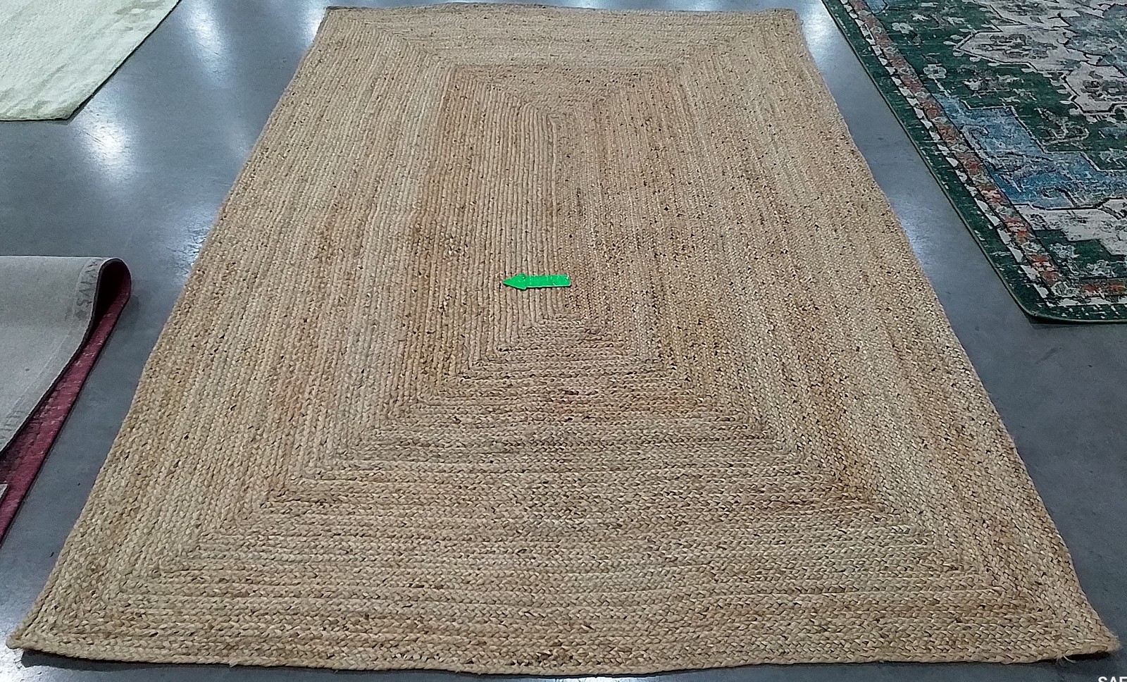 NATURAL 6′-0″ x 9′-0″ Broken Thread Rug, Reduced Price 1172801520 CAP252A-6