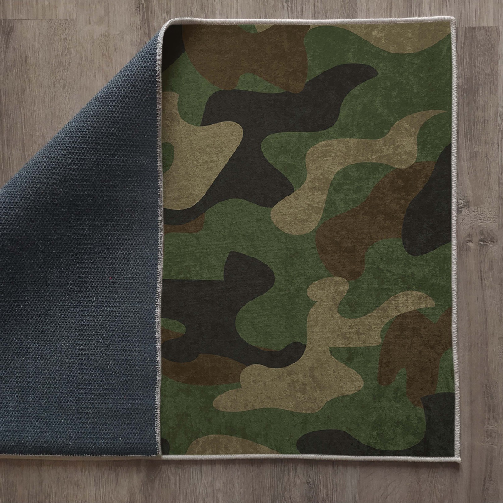 Camouflage Area Rug, Camo Rug, Army Home Decor, Soldier Home Rug, Camouflage